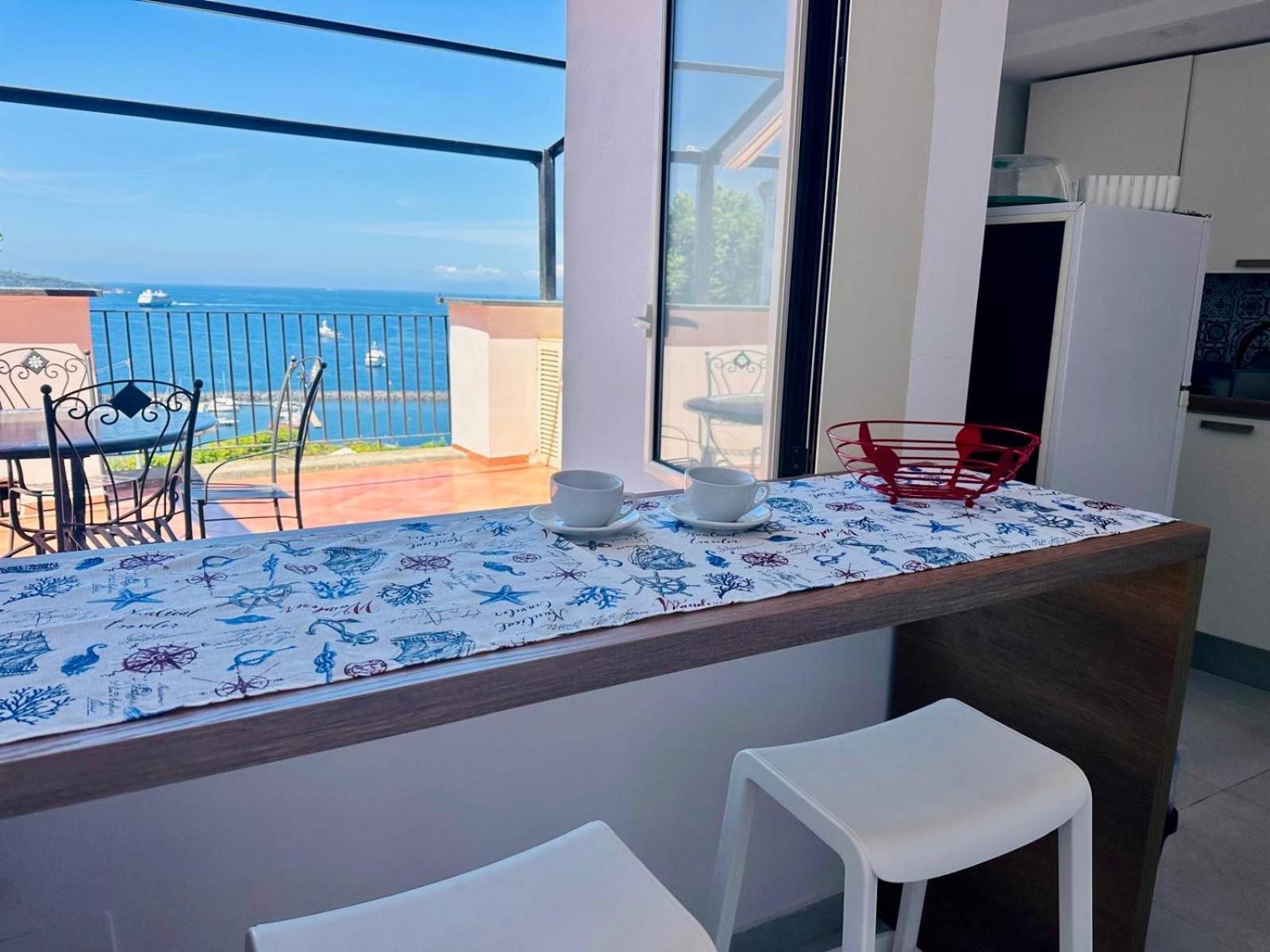 Coral Blue Apartment Piano di Sorrento Eksteriør billede
